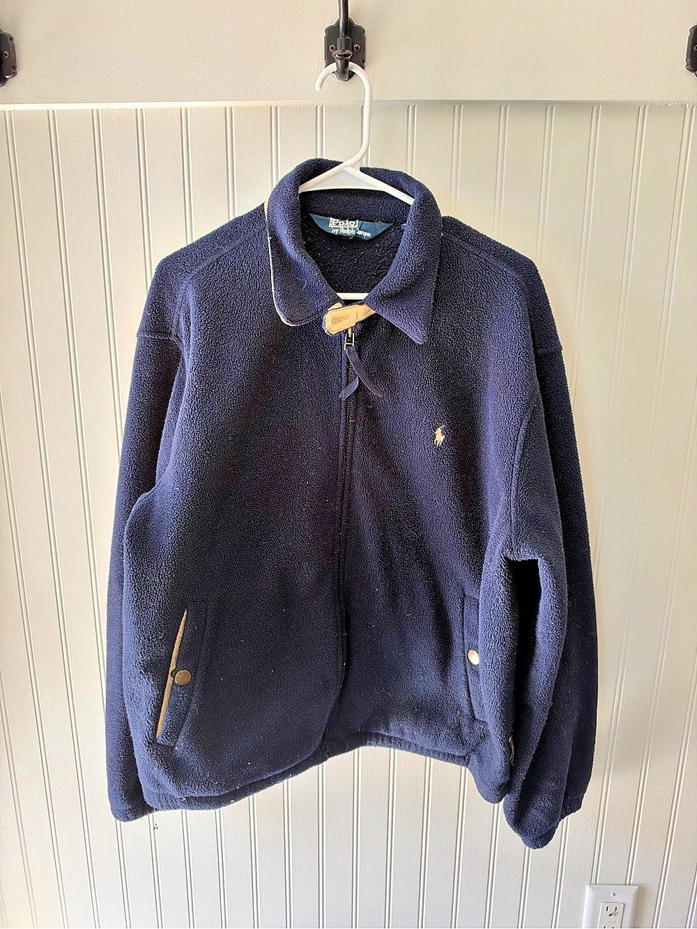 Vintage Polo by Ralph Lauren Fleece Jacket in Blue